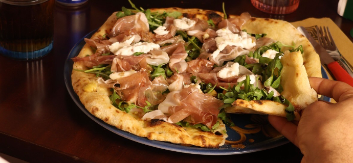 Inverno in tavola (pizza del mese)